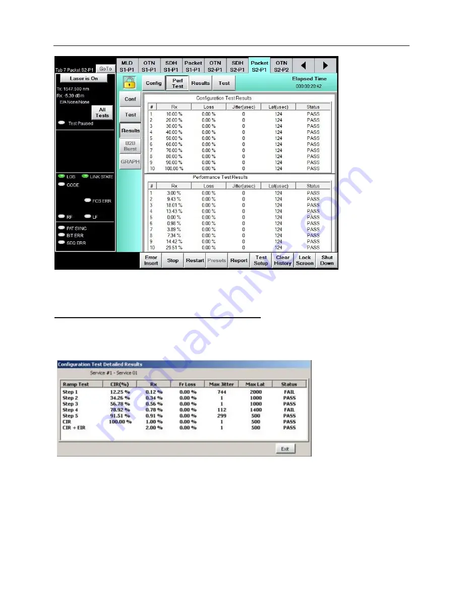 VeEX MPA User Manual Download Page 566