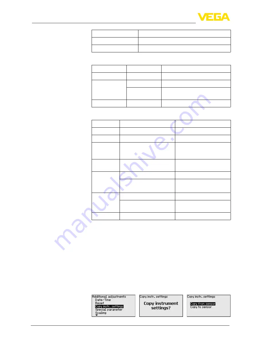 Vega VEGABAR 83 Operating Instructions Manual Download Page 40