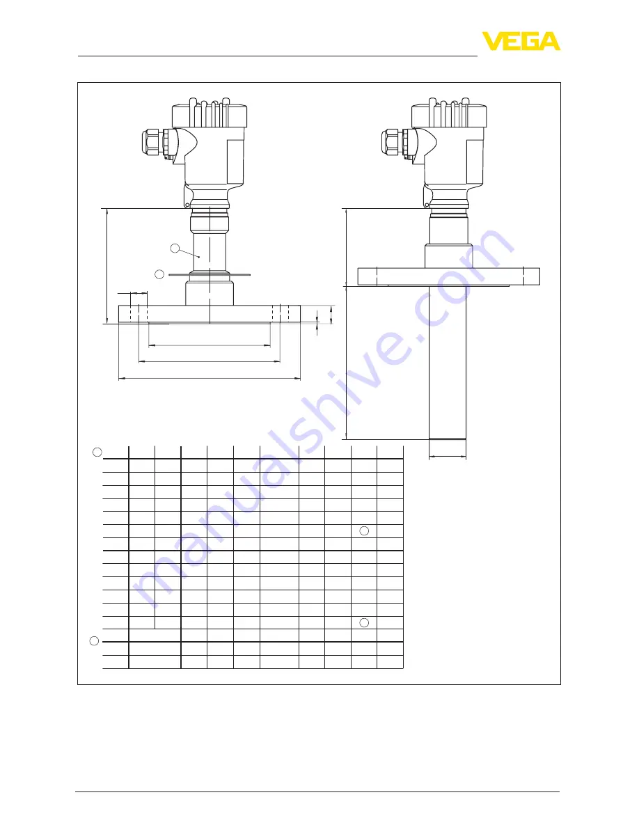 Vega VEGABAR 83 Operating Instructions Manual Download Page 90