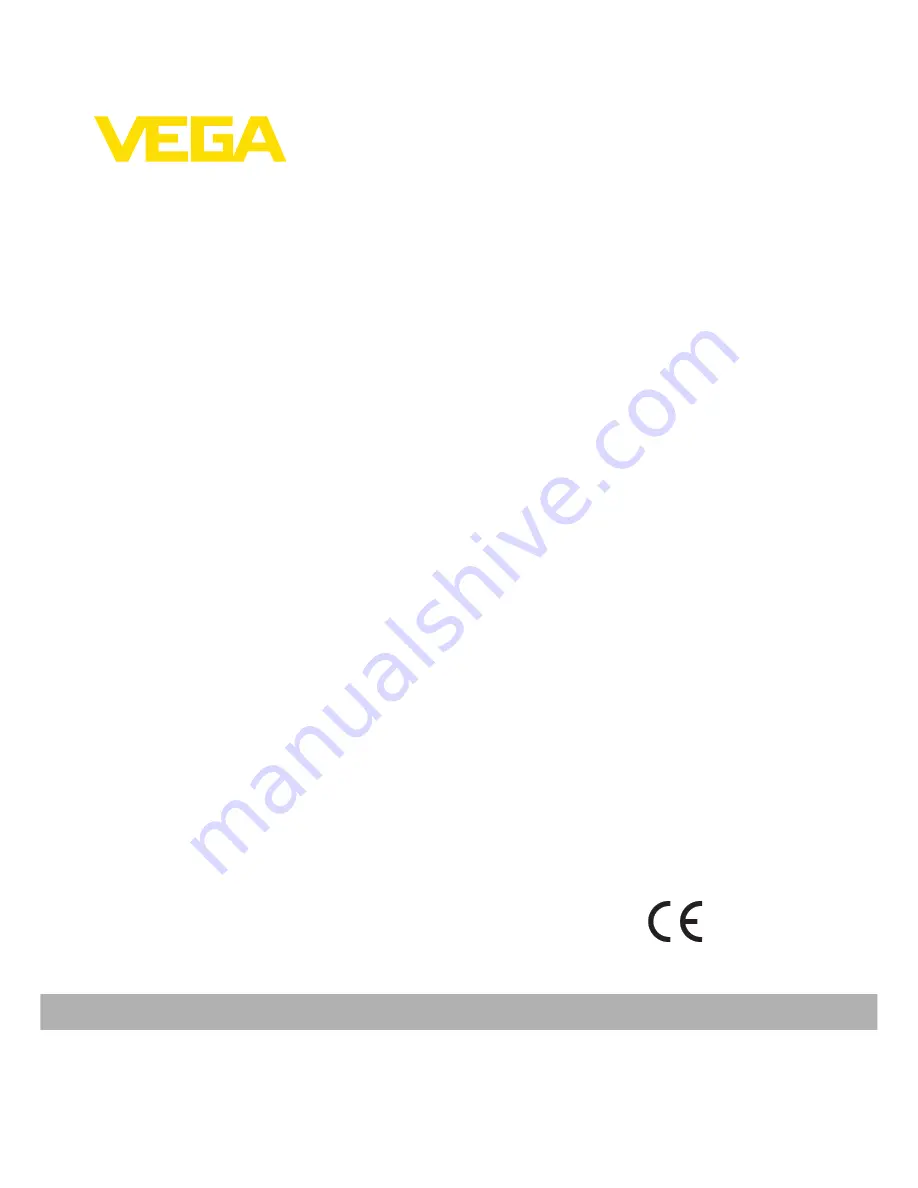 Vega VEGABAR 83 Operating Instructions Manual Download Page 96