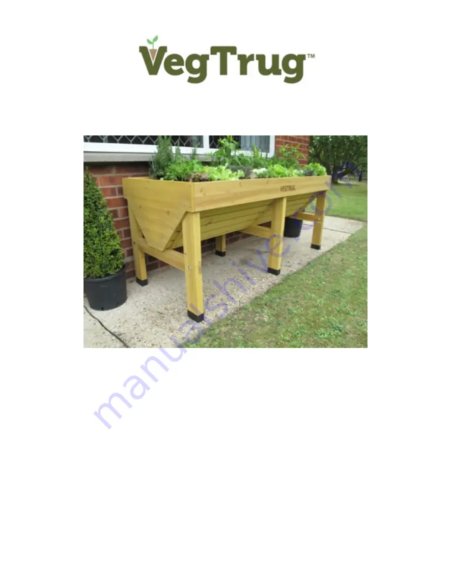 VegTrug Medium Build Instructions Download Page 1