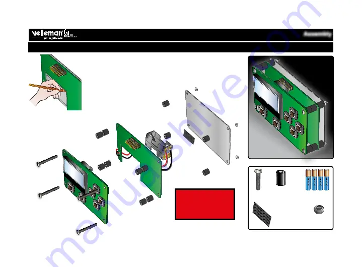 Velleman-Kit EDU08 Скачать руководство пользователя страница 11