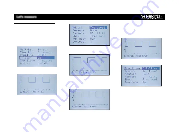 Velleman-Kit EDU08 Manual Download Page 20