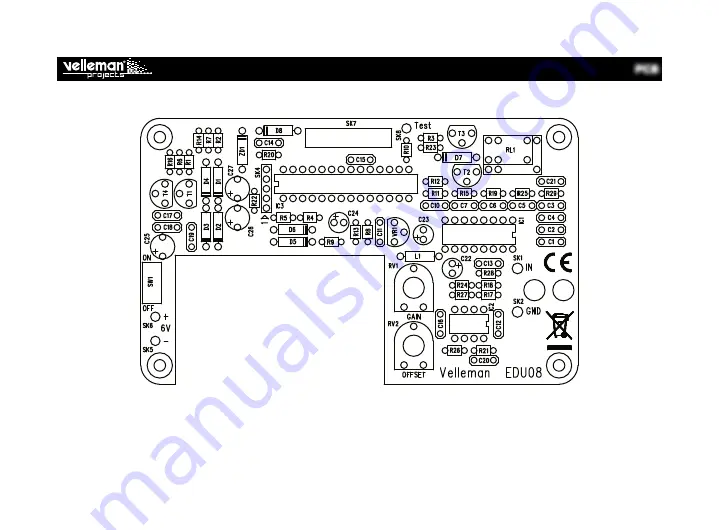 Velleman-Kit EDU08 Скачать руководство пользователя страница 27