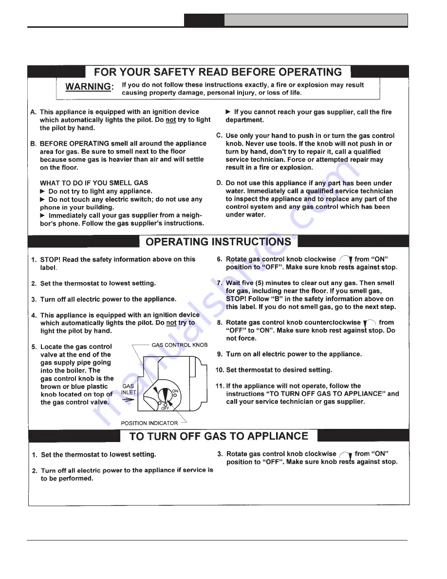 Velocity 49 Series Installation, Operating And Service Instructions Download Page 32