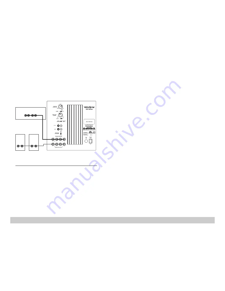 Velodyne CHT-10 Owner'S Manual Download Page 5