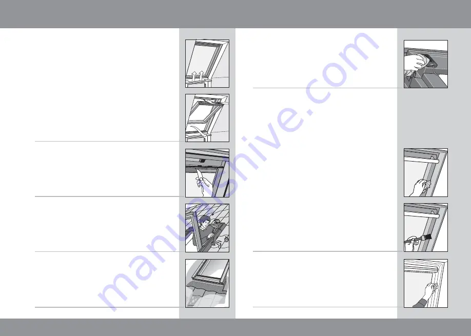 Velux VSE KLR 100 Directions For Use Manual Download Page 30