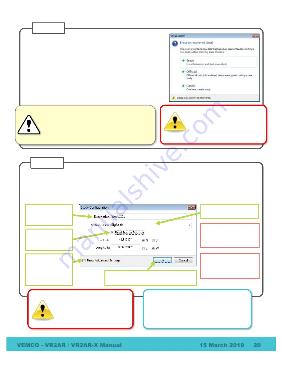 Vemco VR2AR User Manual Download Page 27