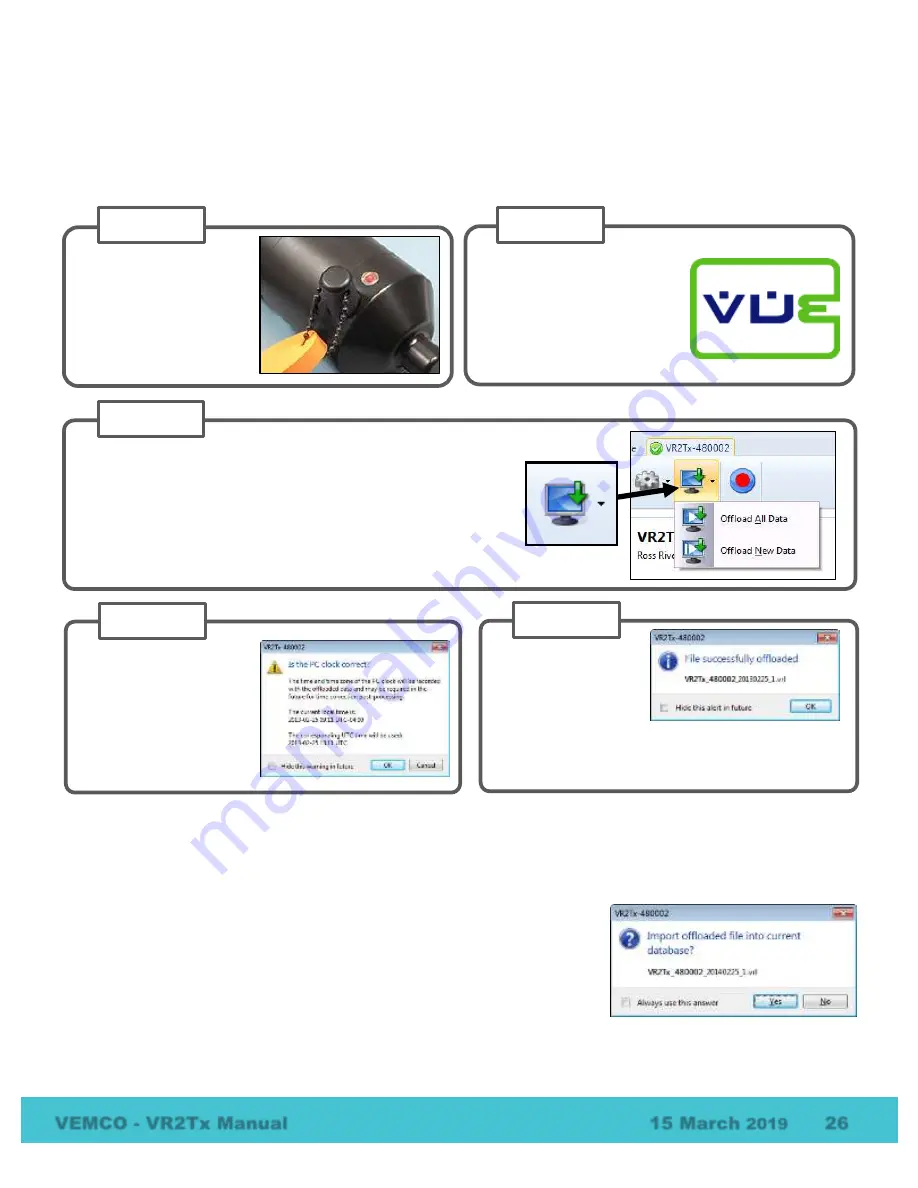 Vemco VR2Tx User Manual Download Page 32