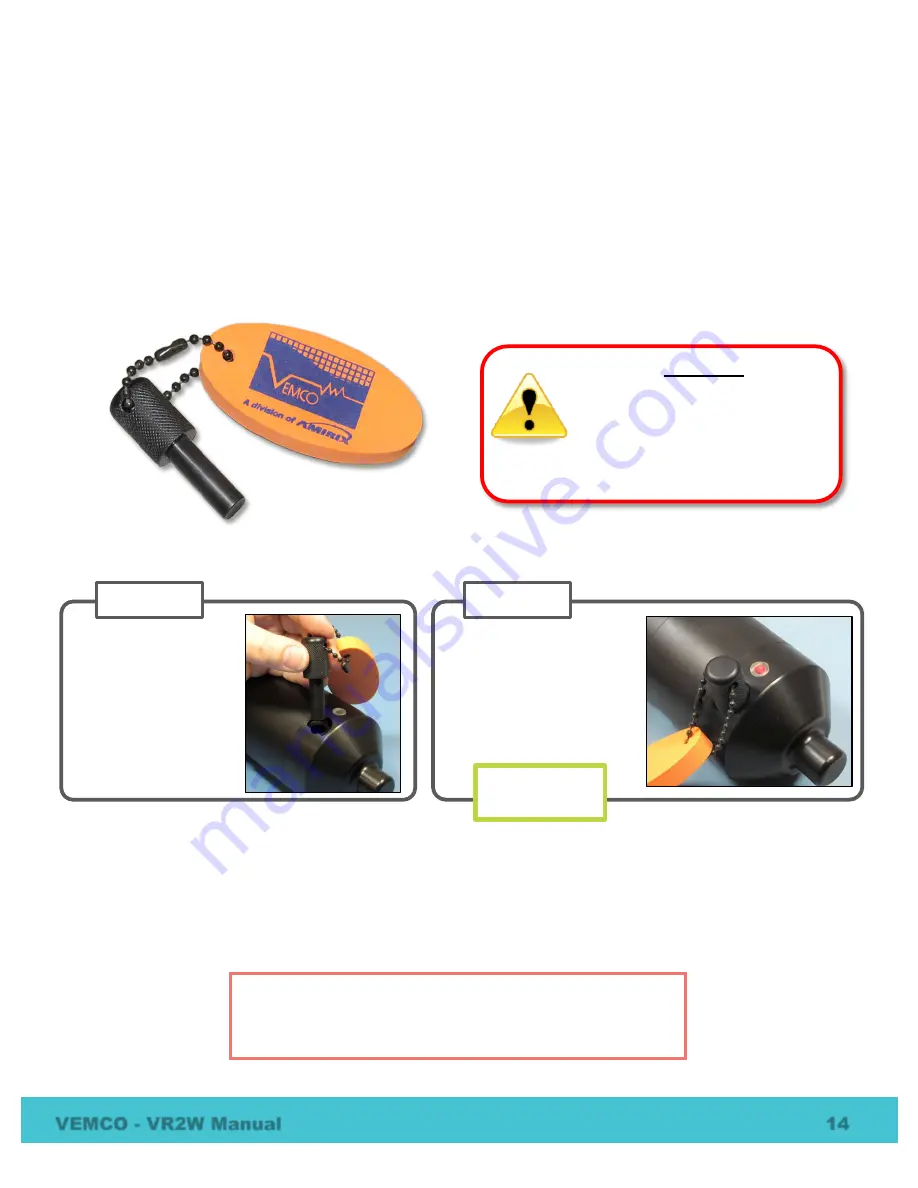 Vemco VR2W User Manual Download Page 19