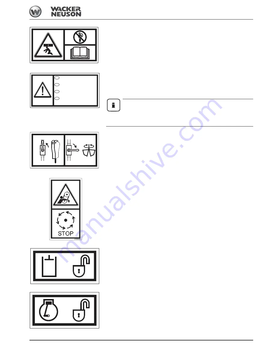 Wacker Neuson 2503 Operator'S Manual Download Page 27