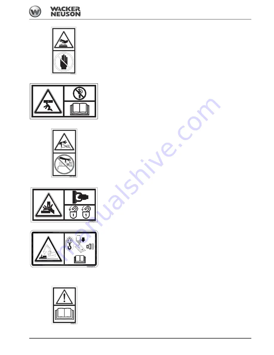 Wacker Neuson 2503 Operator'S Manual Download Page 35