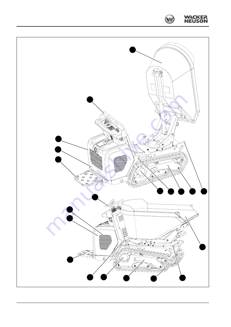 Wacker Neuson DT10 Operator'S Manual Download Page 12