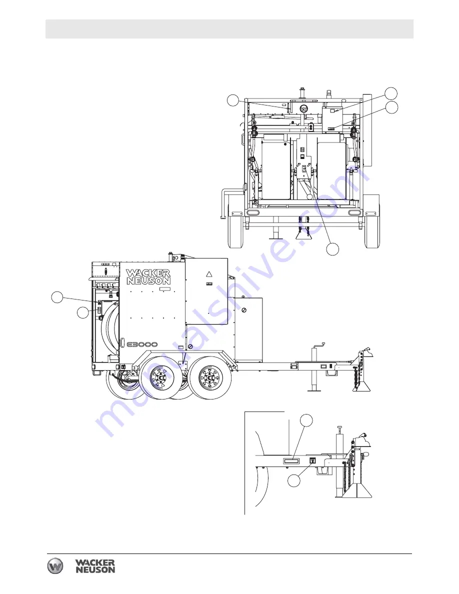 Wacker Neuson E3000 Operator'S Manual Download Page 22