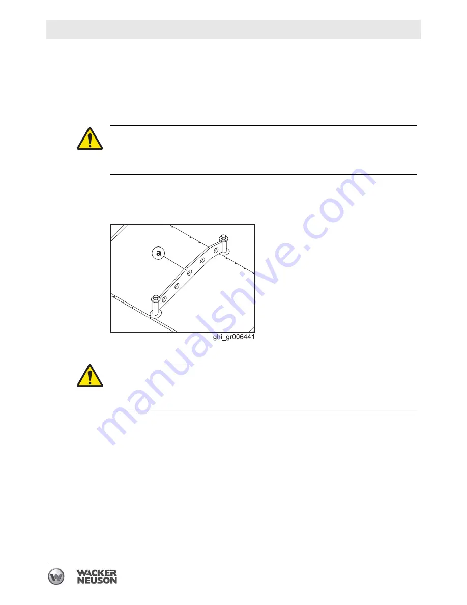 Wacker Neuson E3000 Operator'S Manual Download Page 30