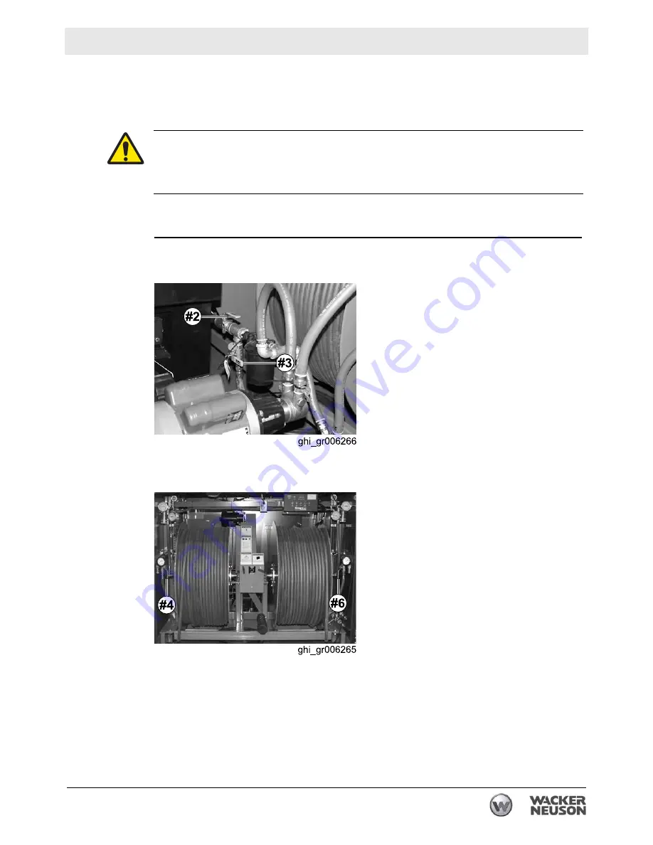 Wacker Neuson E3000 Operator'S Manual Download Page 61