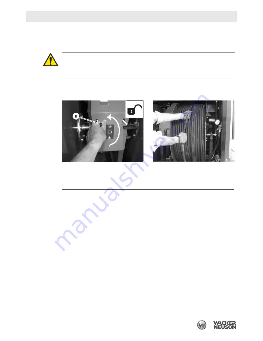 Wacker Neuson E3000 Operator'S Manual Download Page 63