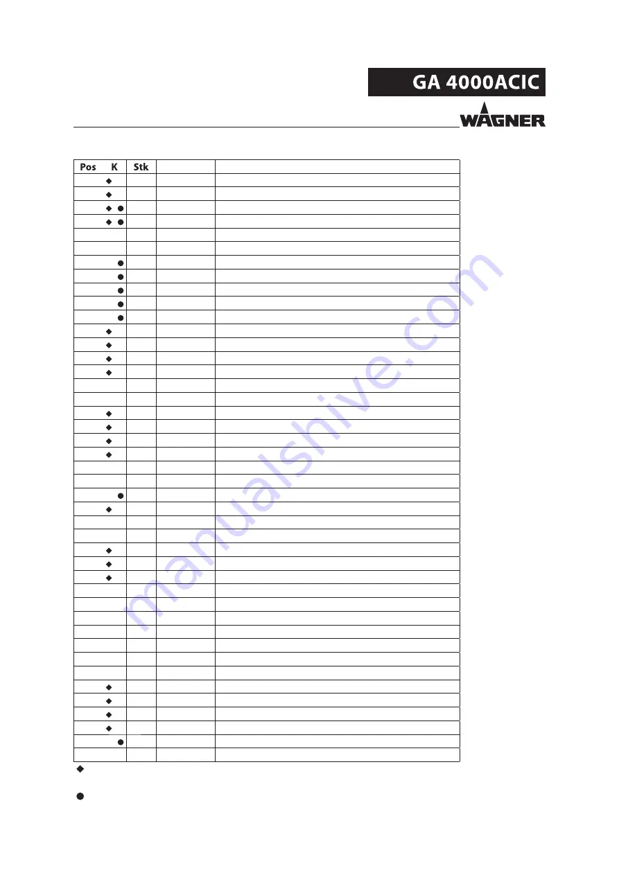 WAGNER GA 4000ACIC-R Translation Of The Original Operating Manual Download Page 57