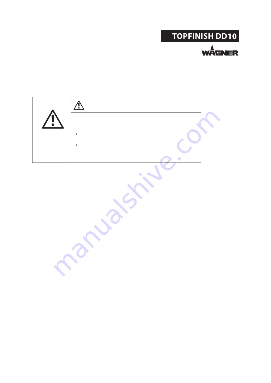 WAGNER TOPFINISH DD10 Скачать руководство пользователя страница 22