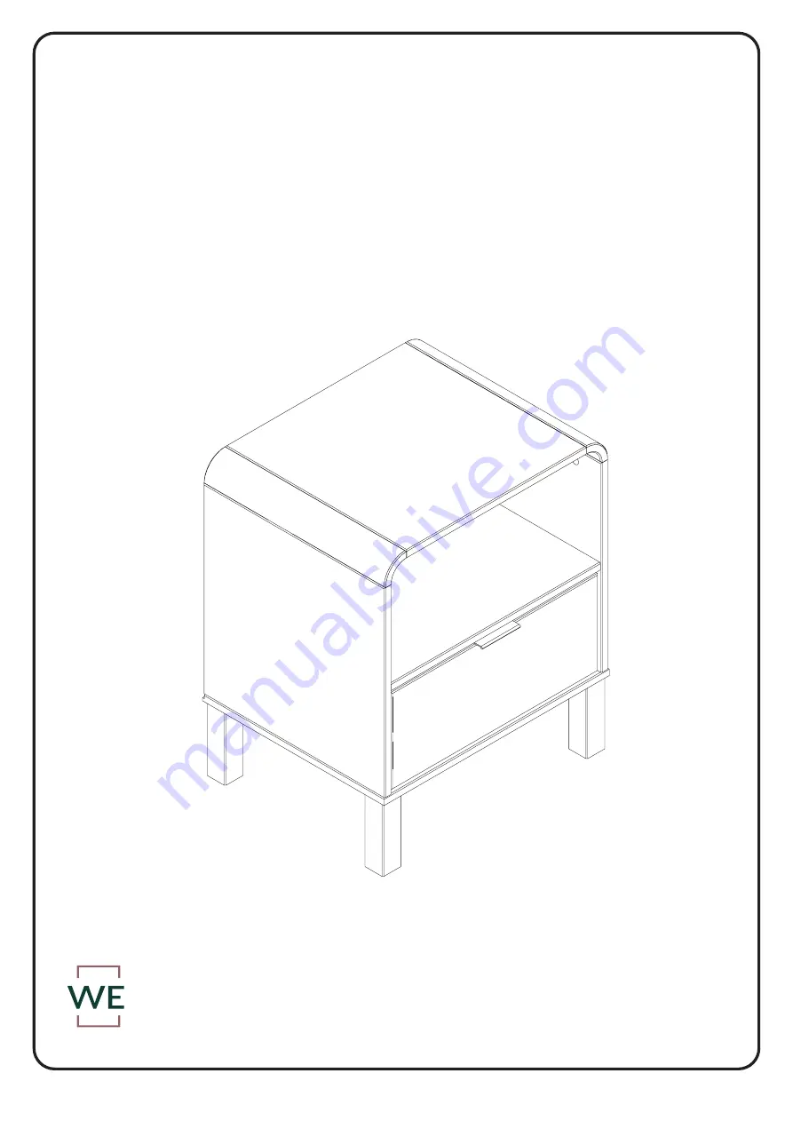 Walker Edison ELIB4C Скачать руководство пользователя страница 1