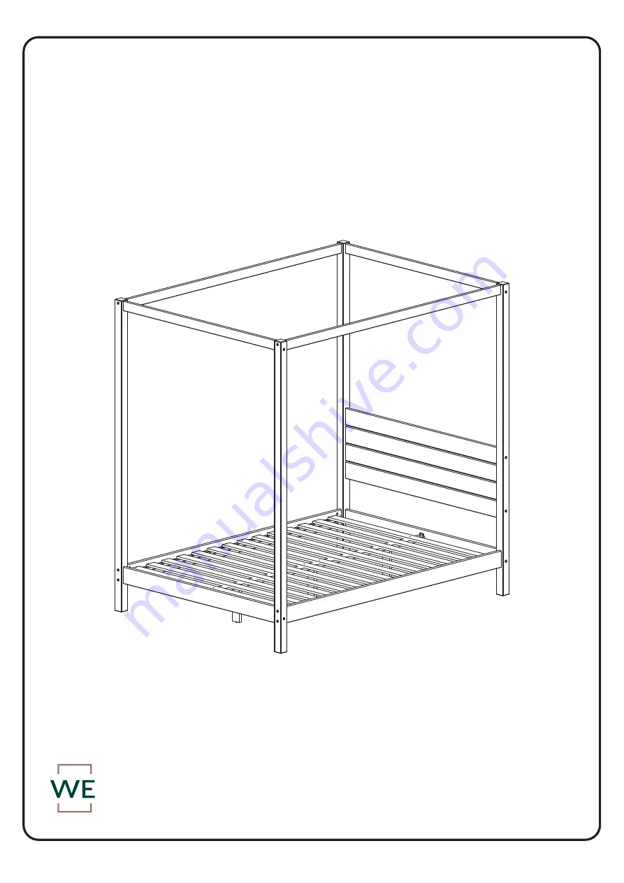 Walker Edison ILSLB6B Assembly Instructions Manual Download Page 1