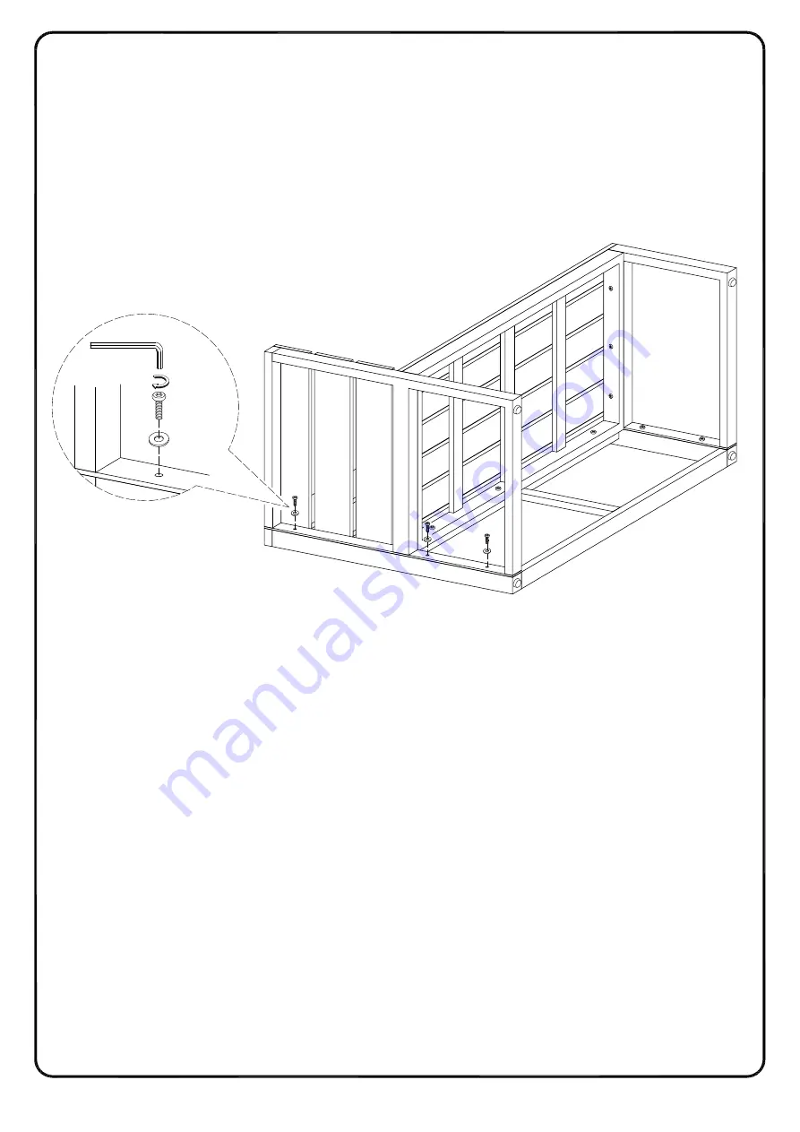 Walker Edison OAWS2N Assembly Instructions Manual Download Page 17