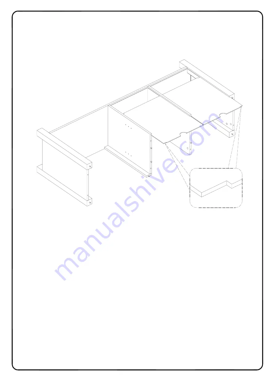 Walker Edison W58ABMD Assembly Instructions Manual Download Page 17