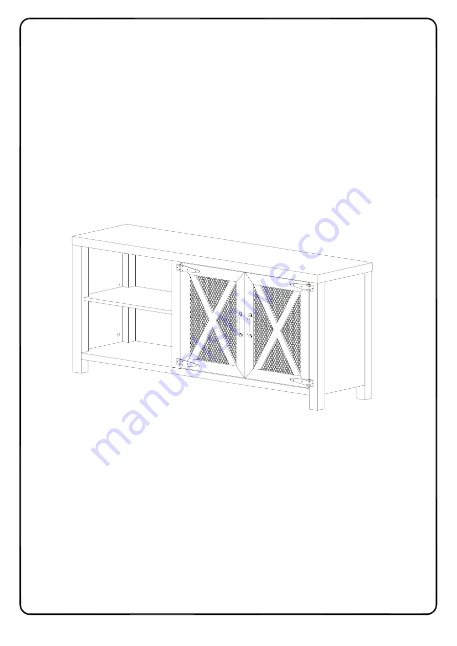 Walker Edison W58ABMD Assembly Instructions Manual Download Page 28