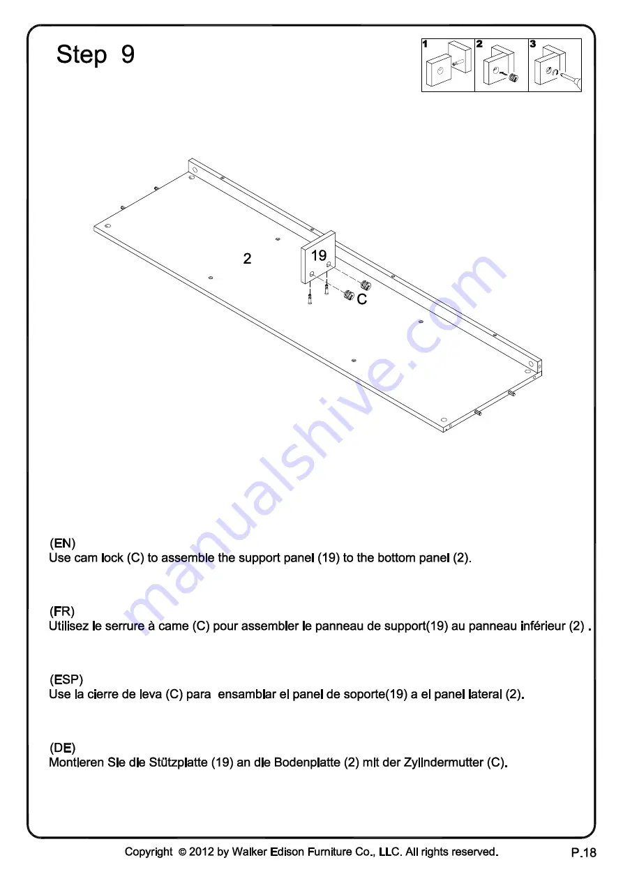 Walker Edison W58FP4DW Скачать руководство пользователя страница 18