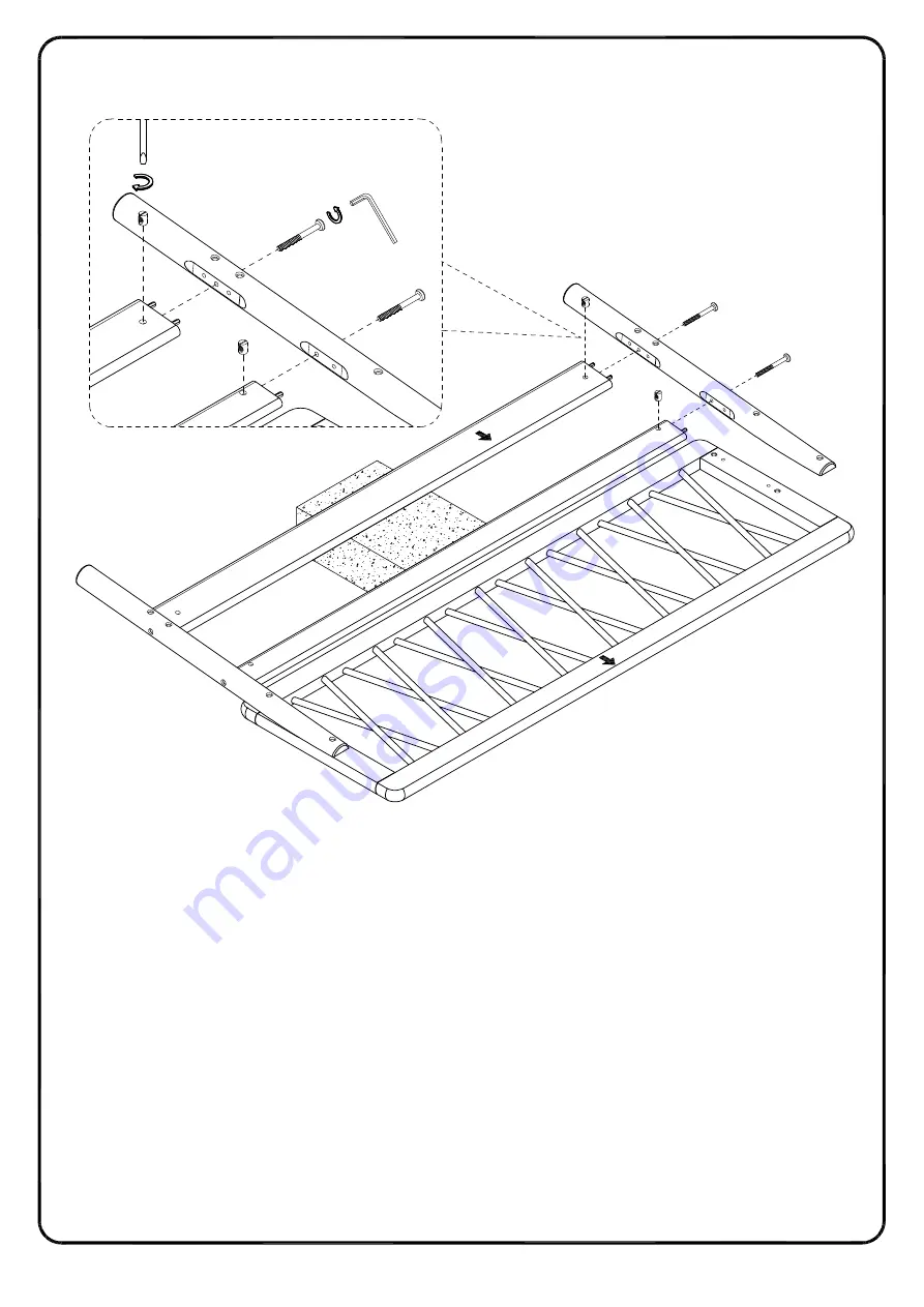 Walker Edison XAVB6B Assembly Instructions Manual Download Page 11