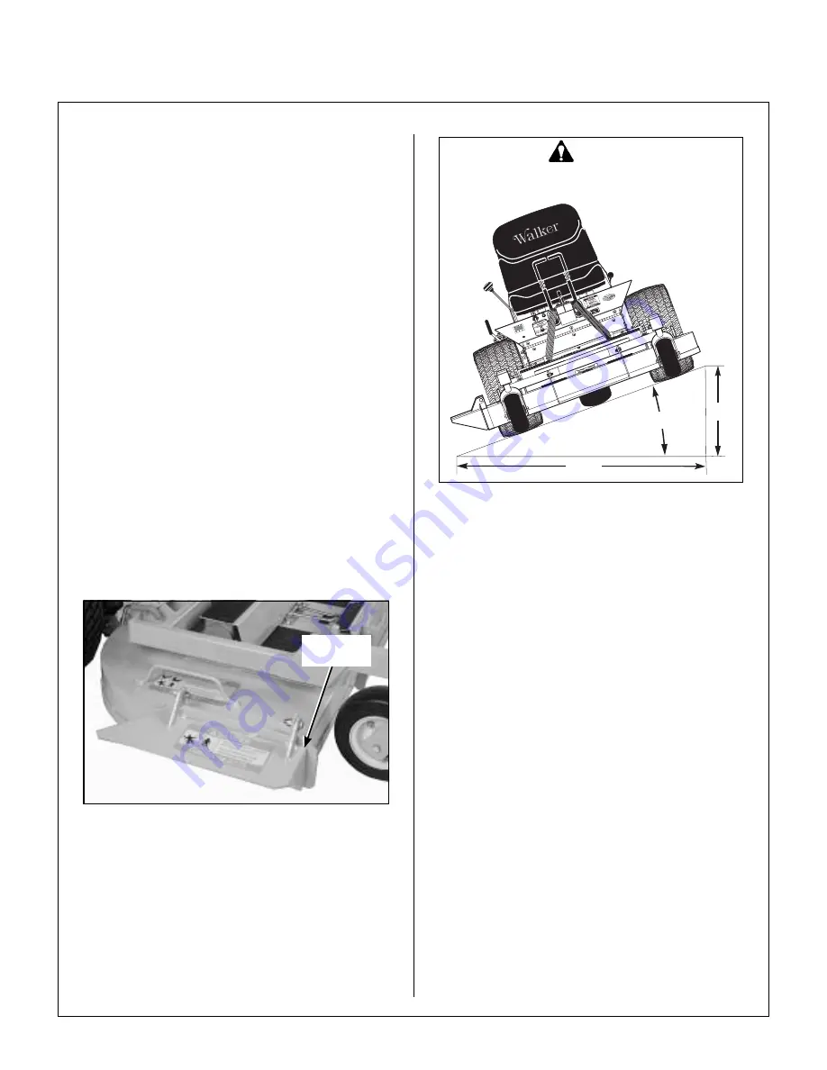 Walker MB (18 HP) Owner'S Manual Download Page 35