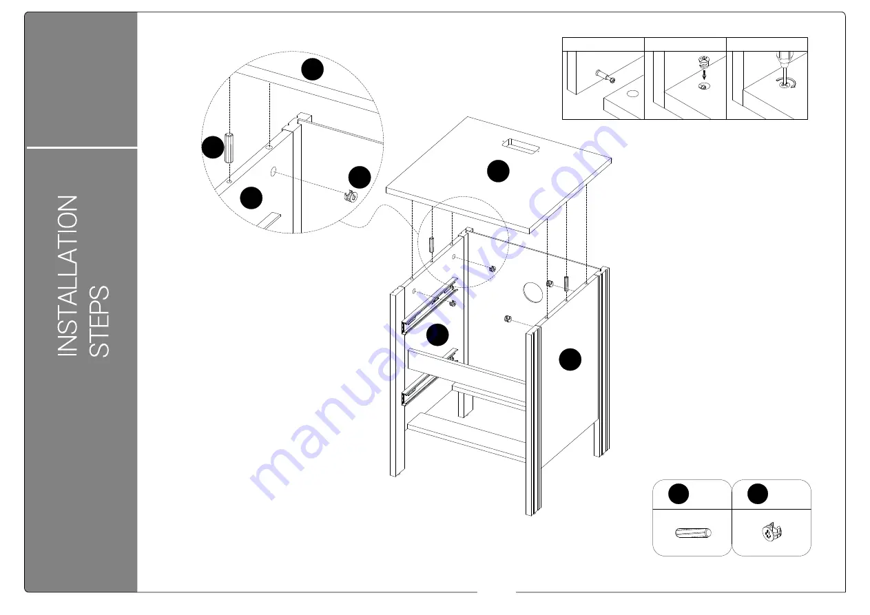 Wampat W06A3041W Assembly Instructions Manual Download Page 12