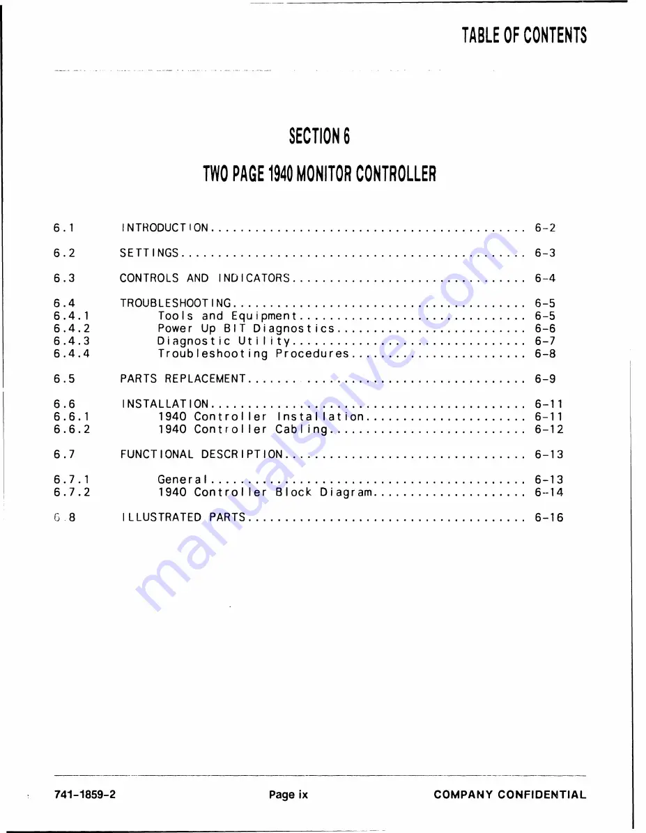 Wang 200 Series Maintenance Manual Download Page 13