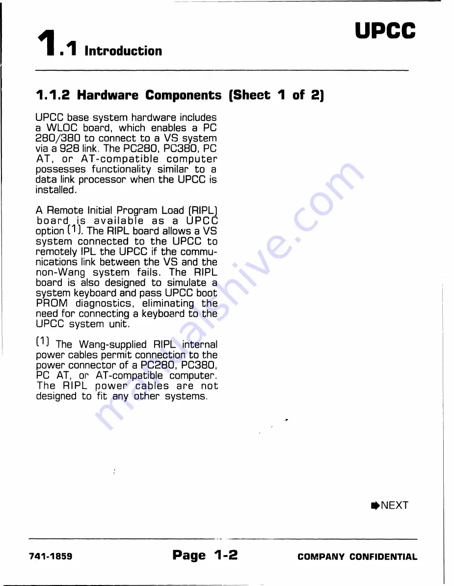 Wang 200 Series Maintenance Manual Download Page 25