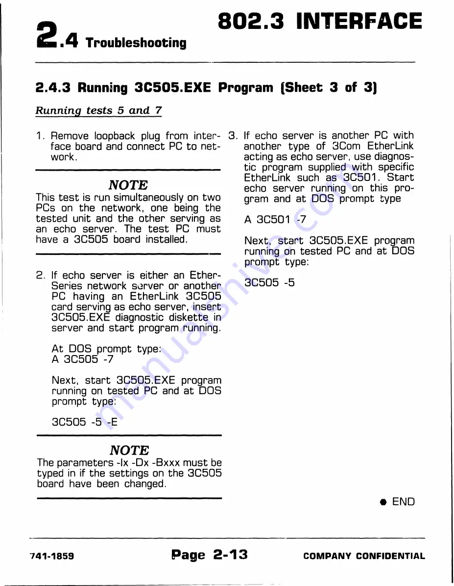 Wang 200 Series Maintenance Manual Download Page 59