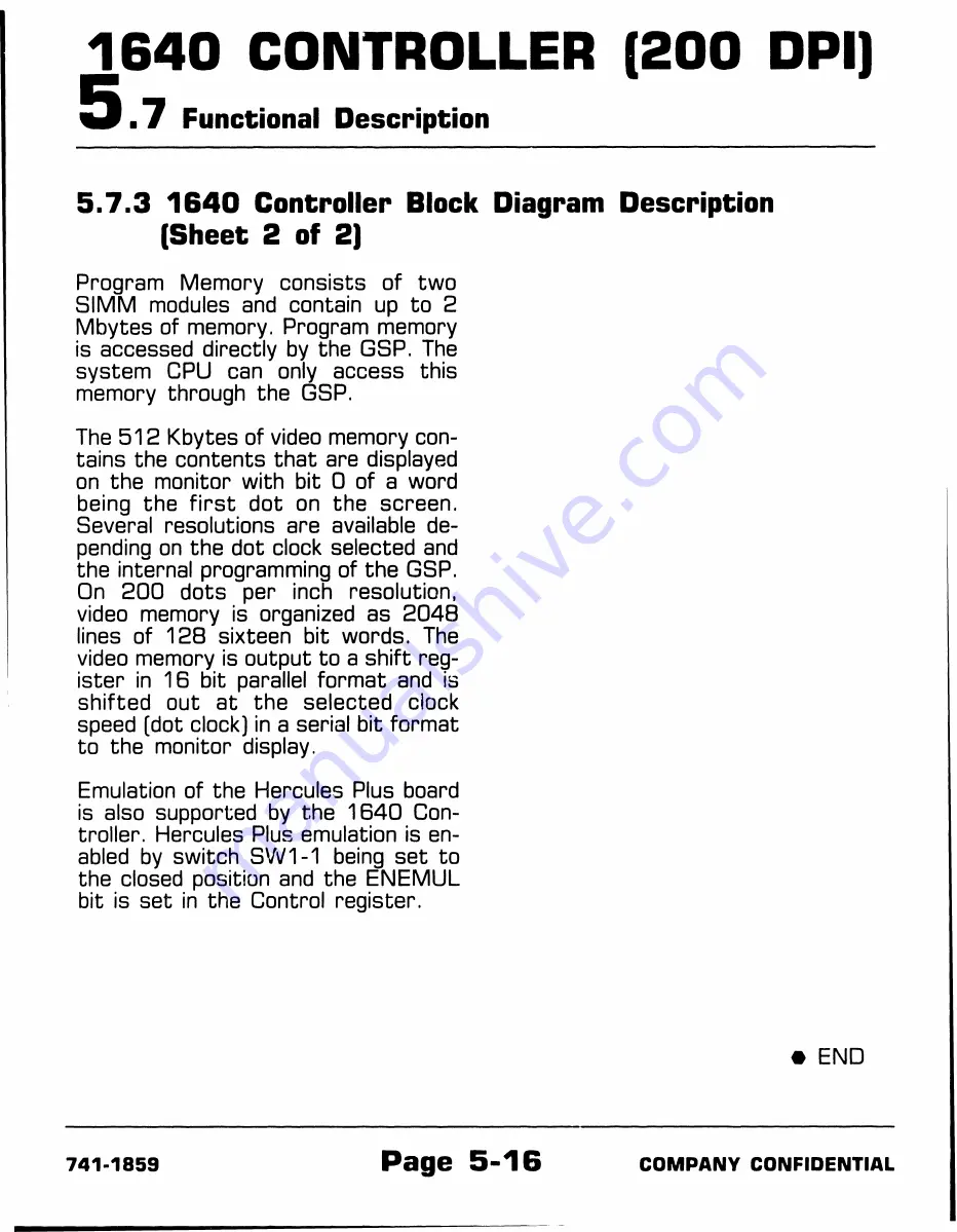 Wang 200 Series Maintenance Manual Download Page 121