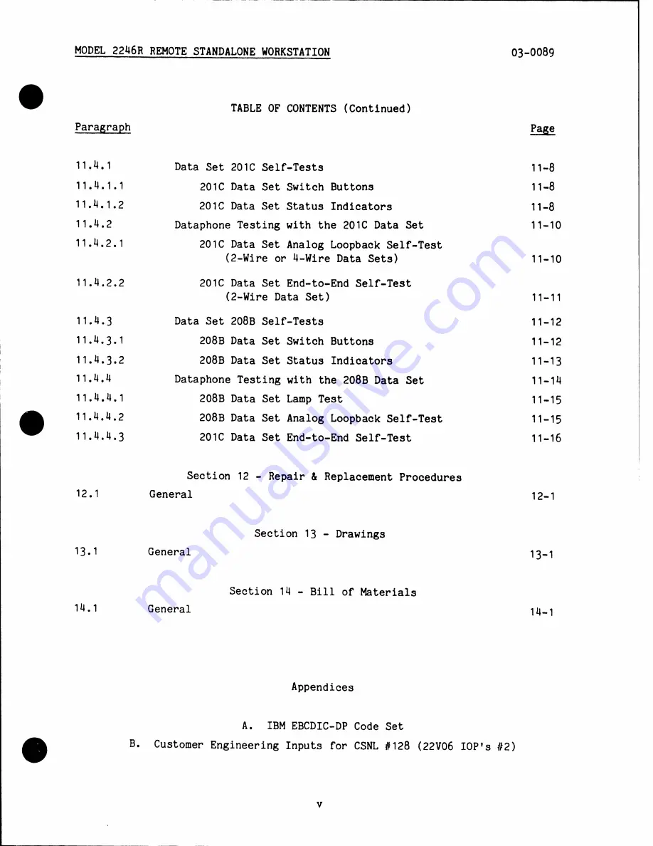 Wang 2246R Hardware Manual Download Page 8