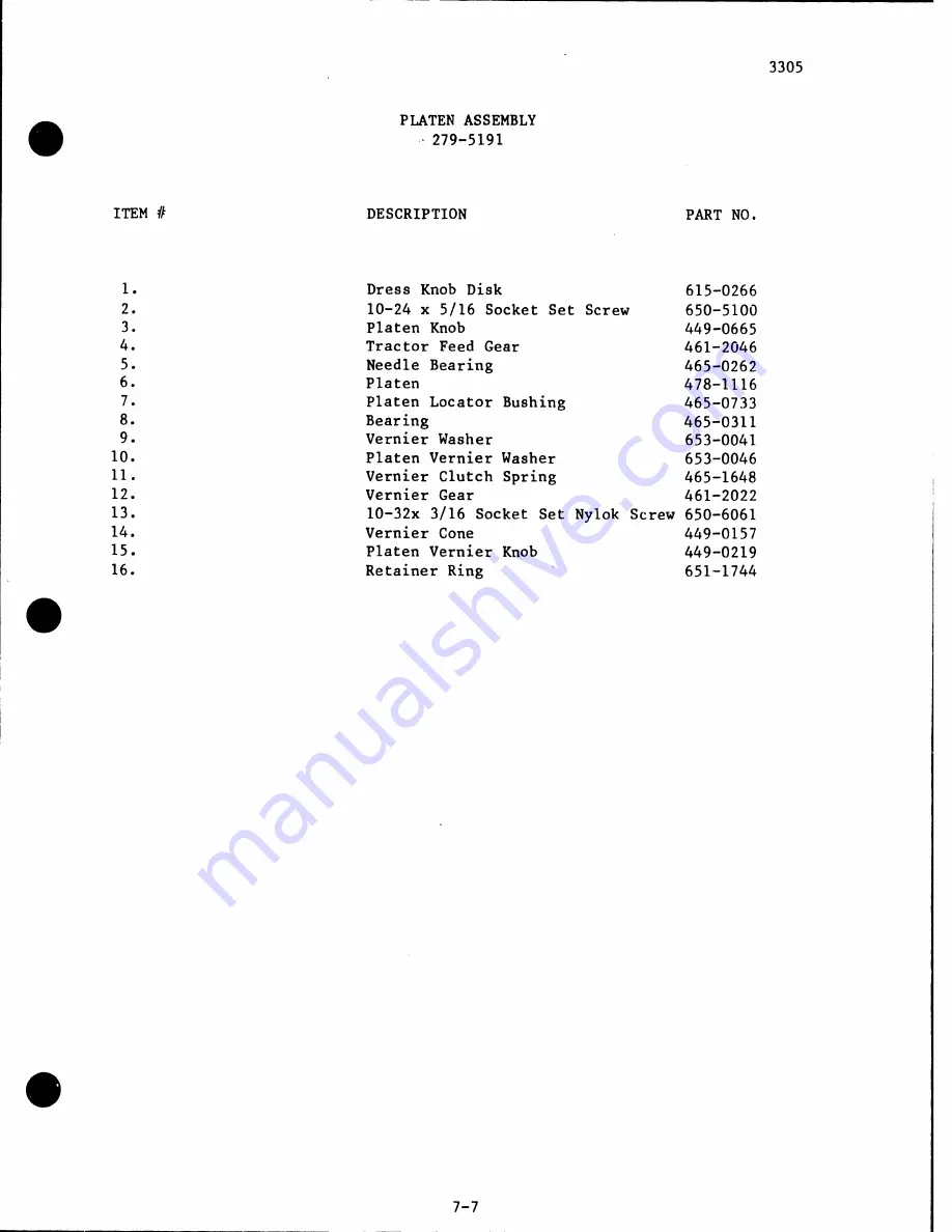 Wang DW/OS-20 Maintenance Manual Download Page 109