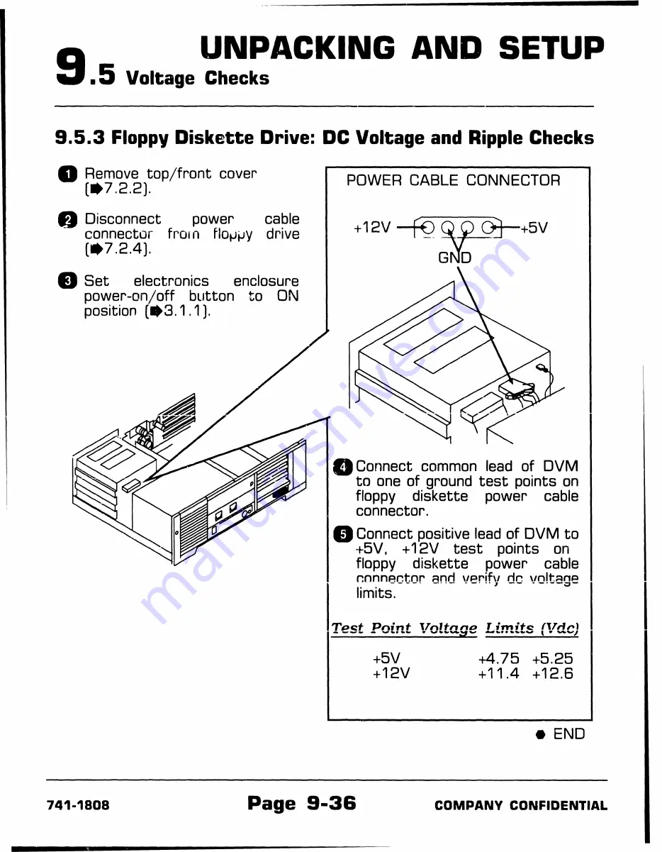 Wang PC 240 Maintenance Manual Download Page 127