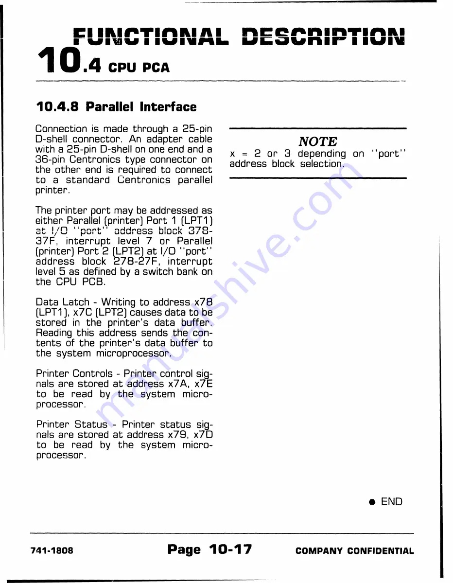 Wang PC 240 Maintenance Manual Download Page 161