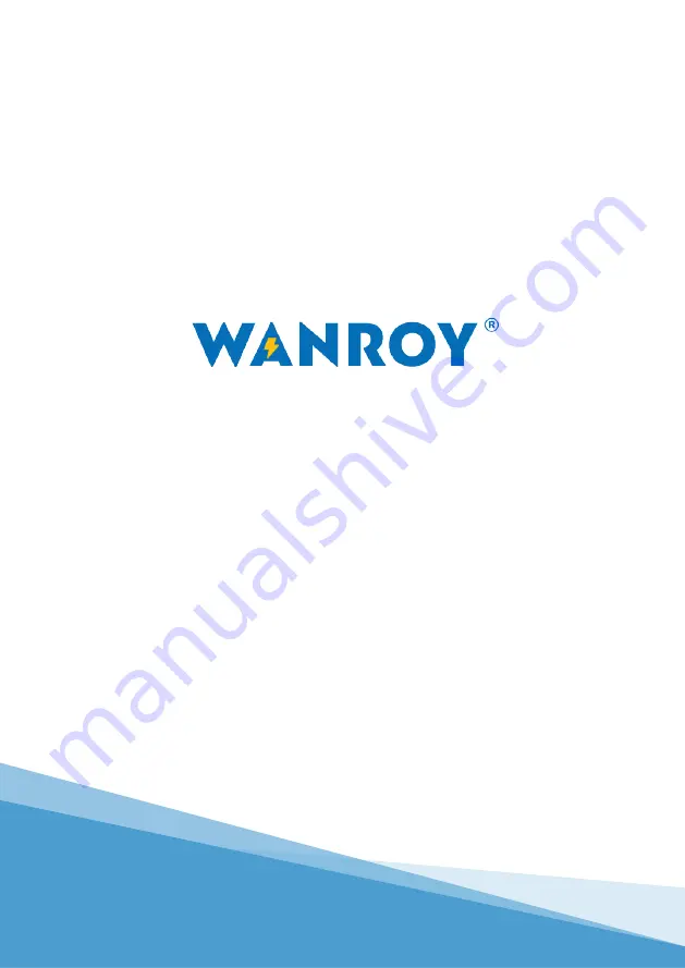 Wanroy WY51100 User Manual Download Page 24