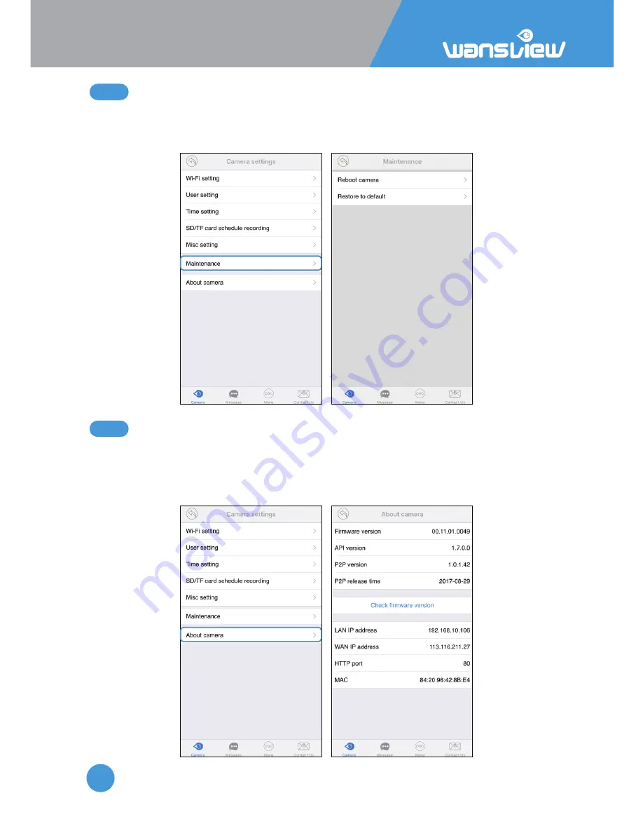 Wansview W3 User Manual Download Page 22