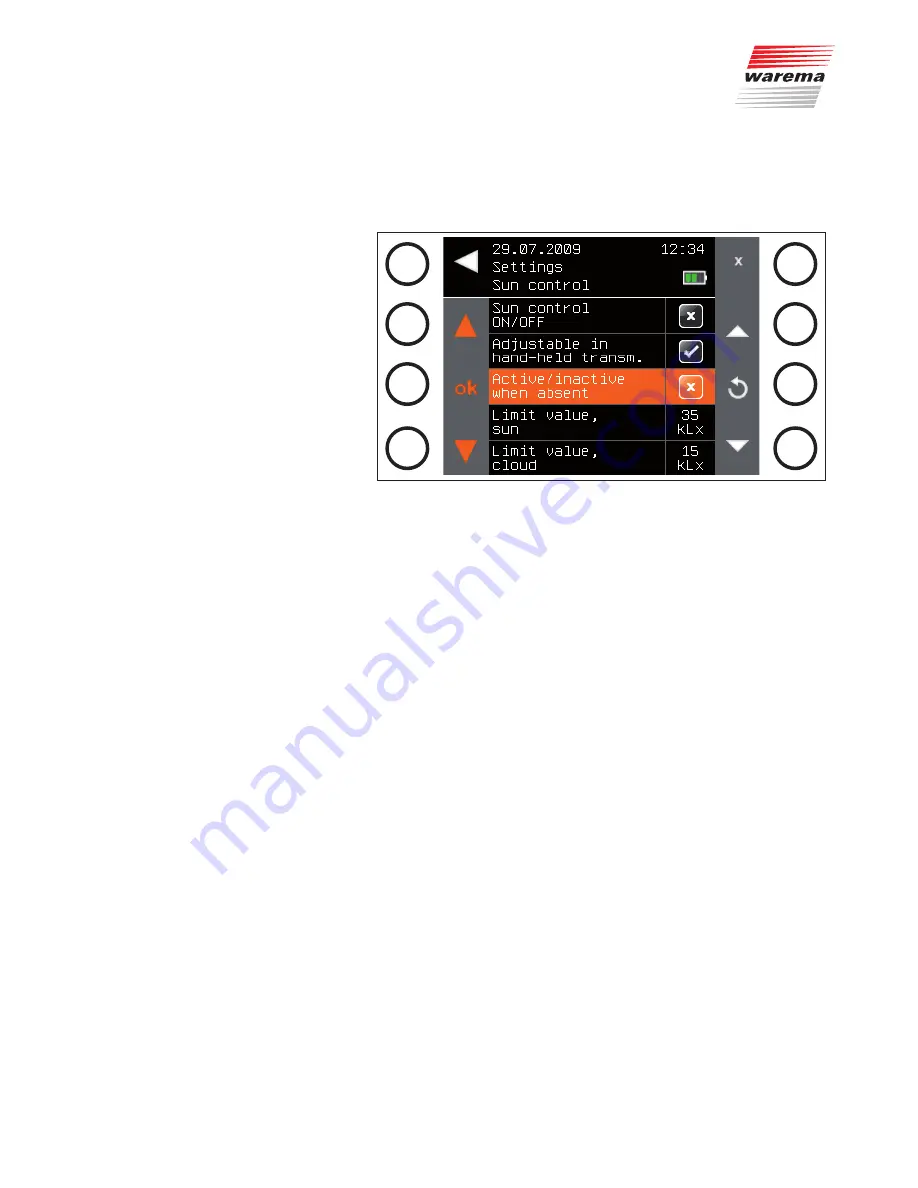 WAREMA WMS Operating Instructions Manual Download Page 17