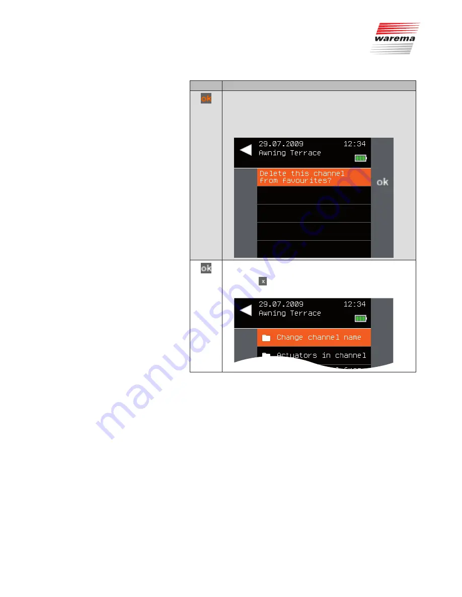 WAREMA WMS Operating Instructions Manual Download Page 55