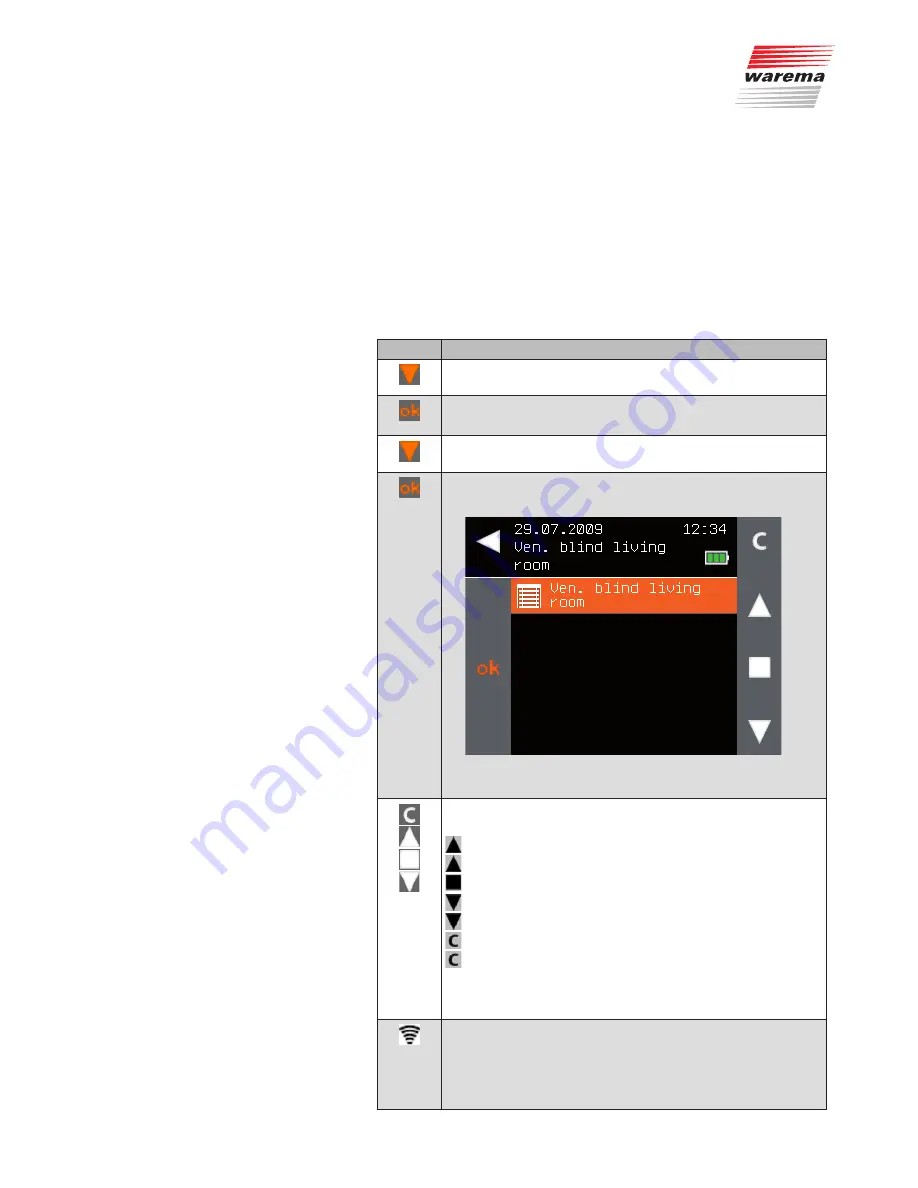 WAREMA WMS Operating Instructions Manual Download Page 59