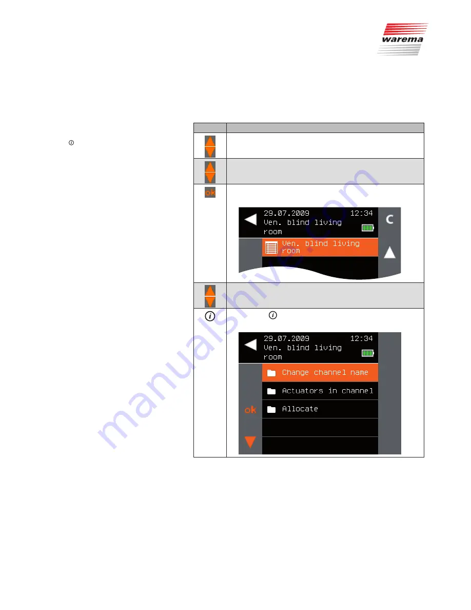 WAREMA WMS Operating Instructions Manual Download Page 71