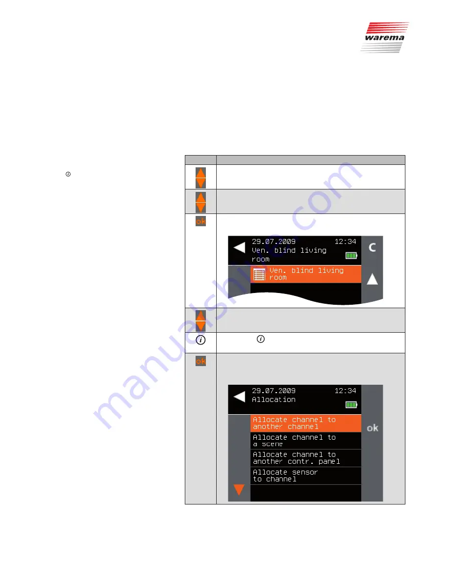 WAREMA WMS Operating Instructions Manual Download Page 73