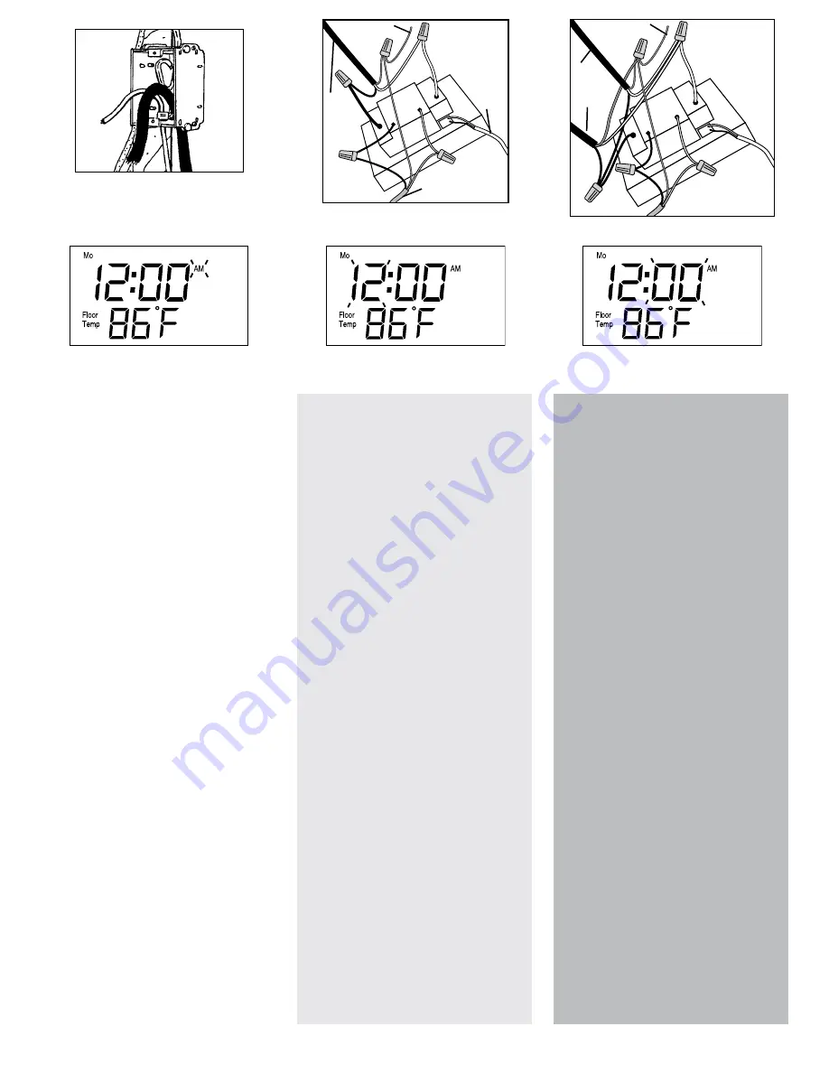 Warm Tiles GTS-1 Operating & Installation Instructions Manual Download Page 3