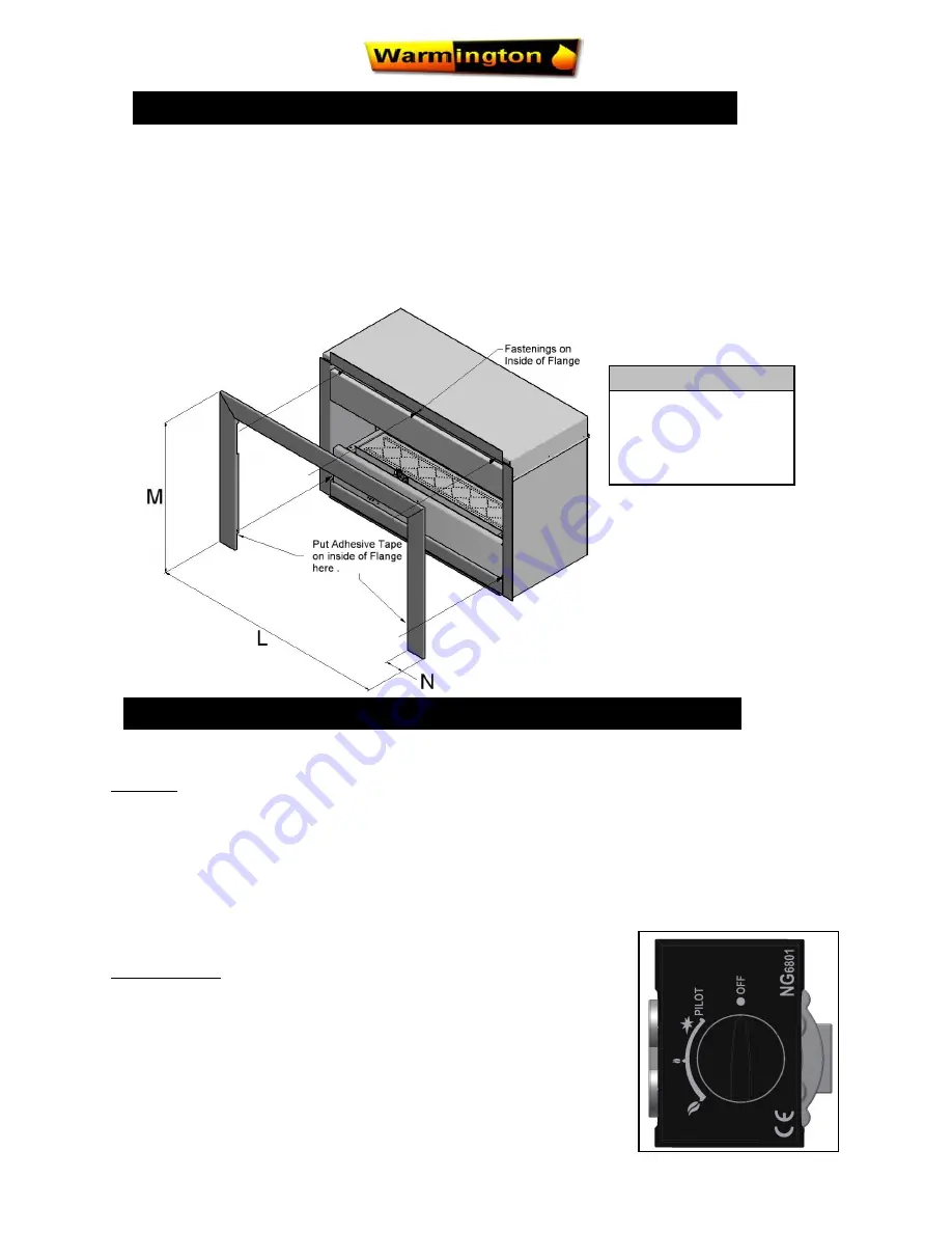 Warmington SG 700 Installation Insrtuctions Download Page 12