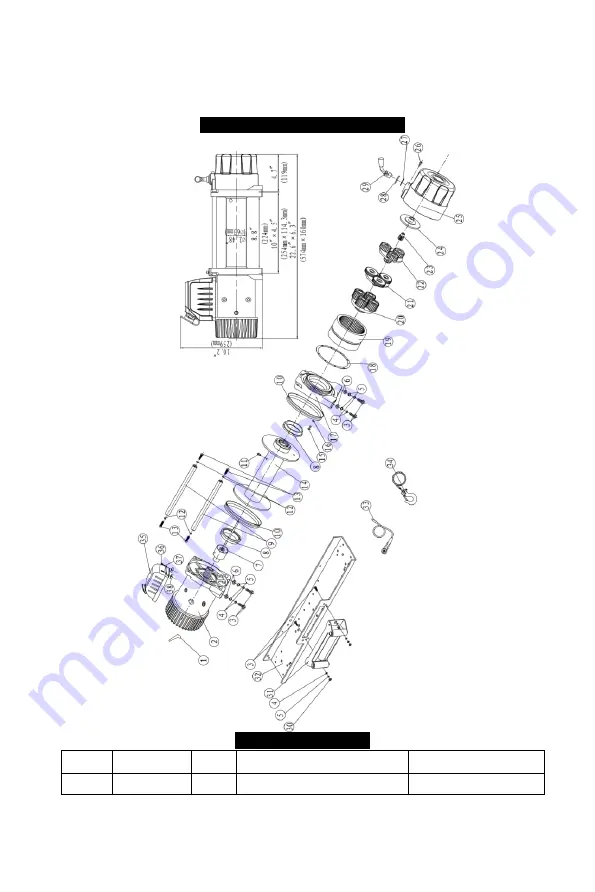 Warrior Winches Spartan Series Assembly & Operating Instructions Download Page 14